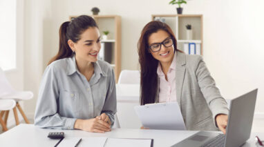 Two women independent insurance agents working from home - Bluefire, Best Insurance Solutions for Independent Agents